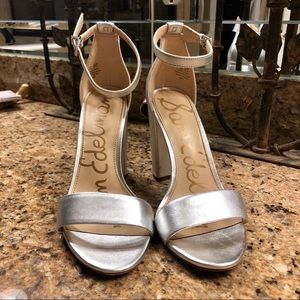 Sam Edelman Silver Heels